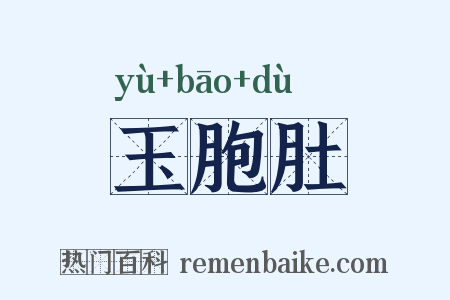 玉胞肚是什么意思的图片